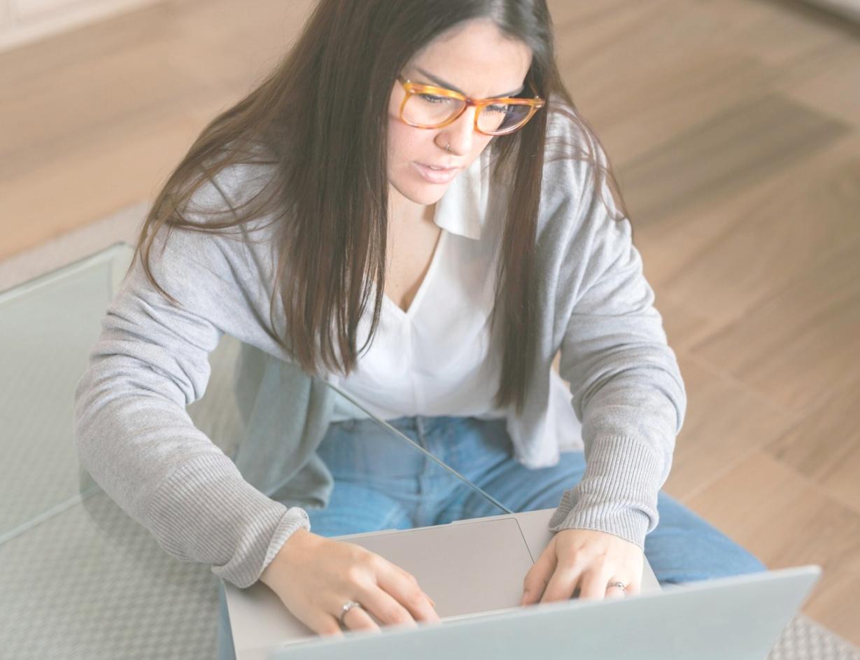 Financial planning workspace with budget documents and calculator